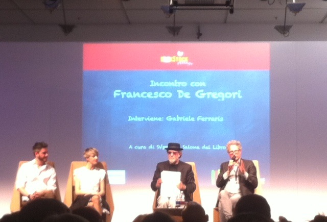 Francesco De Gregori al Salone del Libro